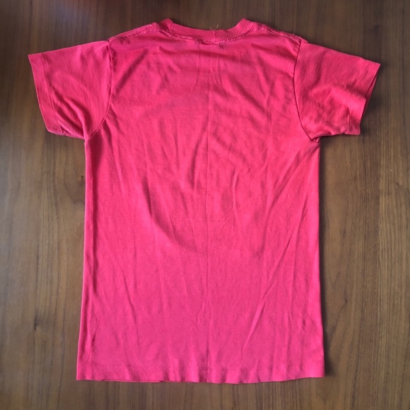 Vintage Boston Red Socks 1986 World Eastern Division Champs TShirt ✨ Extra Small - Picture 3 of 9